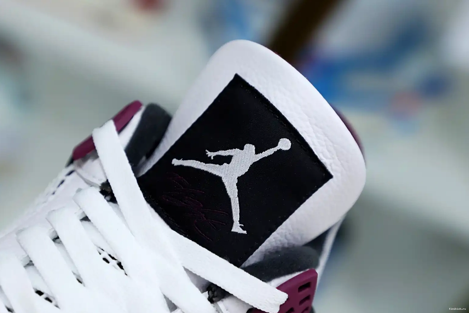 SAINT-GERMAIN JORDAN AIR PARIS Kimikick RETRO 4 'BORDEAUX' JORDAN AIR X 0531